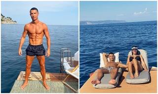 PIC | CR7 Enjoys Short Vacation With Georgina After Champions League Exit