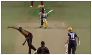 CPL 2020: राशिद खान के 'Hockey Flick' की तरह लगाए गए छक्के का Video वायरल, बारबाडोस को दिलाई जीत