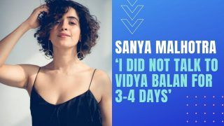 Sanya Malhotra Recalls Her First Meeting With Vidya Balan on The Sets of Shakuntala Devi