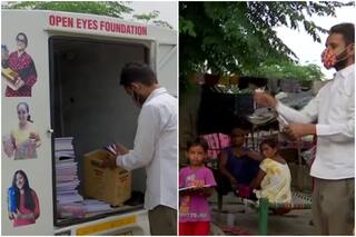 'More Power to You': This Mohali Man Runs a Mobile Library & Provides Books to Children Living in Slums