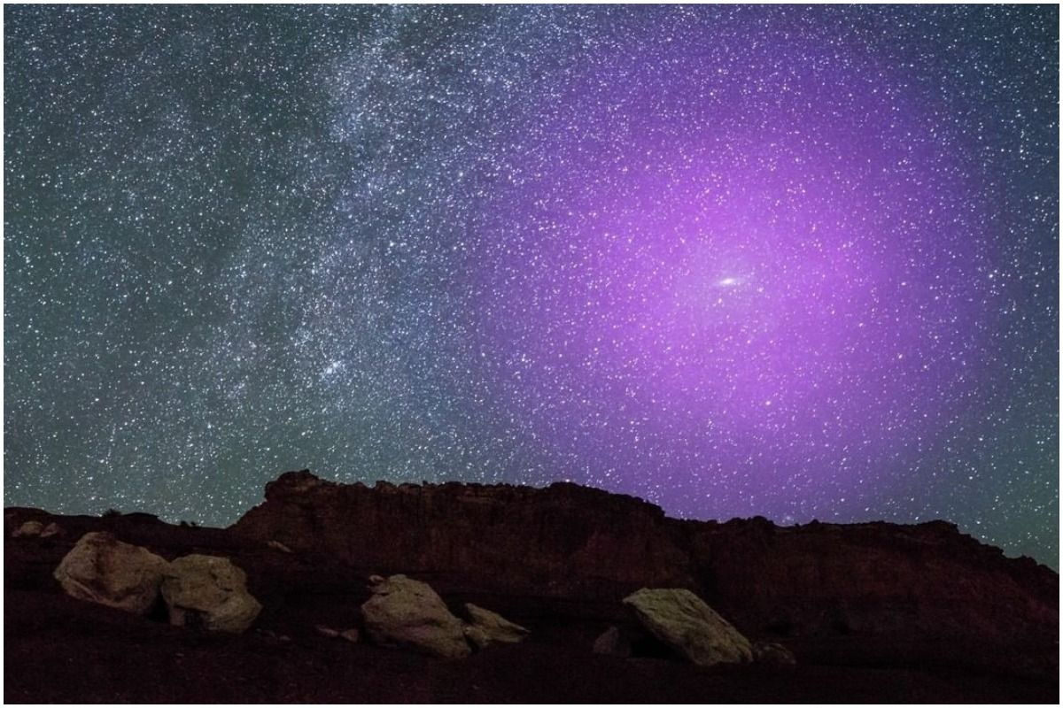 NASA s Hubble Space Telescope Maps Giant Halo Around Andromeda Galaxy 