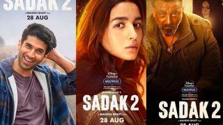 Ahead of Sadak 2 Trailer, Makers Unveil Intriguing Character Posters of Alia Bhatt, Aditya Roy Kapur, Sanjay Dutt