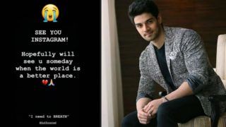 I Need to Breathe: Sooraj Pancholi Feels Suffocated, Quits Instagram, Deletes All Pics Except One