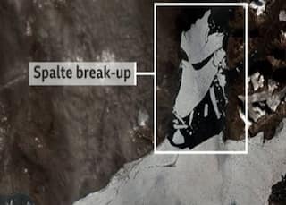 Greenland Ice Broken: ग्रीनलैंड में बर्फ के पहाड़ का बड़ा हिस्सा टूटा, वैज्ञानिकों ने दी ये चेतावनी
