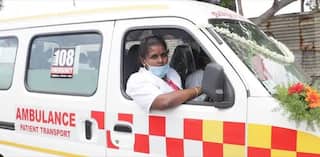 TN's M Veeralakshmi Shatters The Glass Ceiling, Becomes India's First Woman Ambulance Driver