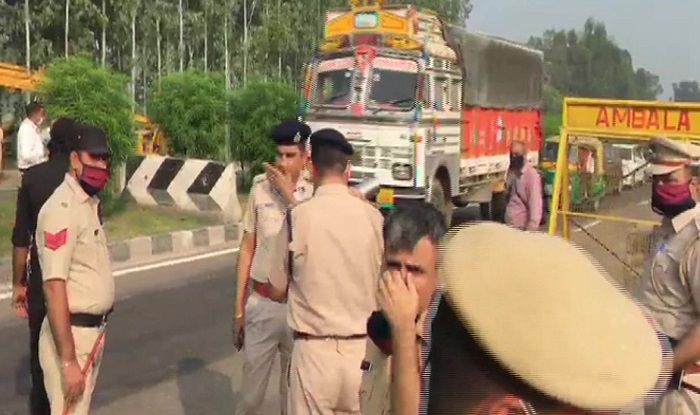 Haryana-Punjab Border Sealed as Farmers Protest Against ...