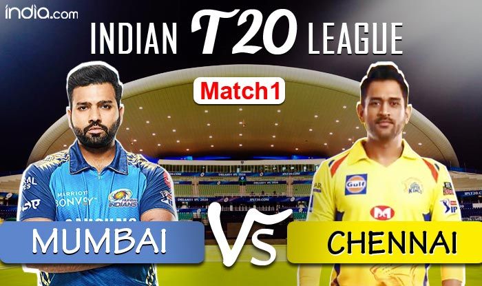 LIVE Mumbai Indians vs Chennai Super Kings Match 1 Live Cricket Score And Updates: Defending ...