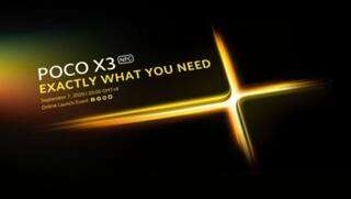 Poco X3 is Officially Arriving on September 7: Check Specifications, Price, Other Details