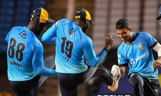 CPL 2020 : सिर्फ 4.3 ओवर खेलकर पहली बार फाइनल में पहुंचा सेंट लूसिया जॉक्स, खिताब के लिए नाइटराइडर्स से होगी भिड़ंत