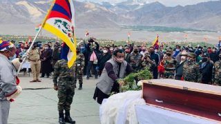 In Strong Signal to China, BJP Leader Ram Madhav Visits Tibetan Soldier's Funeral in Ladakh