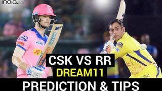 Dream11 IPL 2020 Prediction, RR vs CSK: चेन्नई सुपरकिंग्स के अनुभव और राजस्थान के युवा जोश में होगी टक्कर
