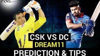 CSK vs DC Dream11 Team Prediction IPL 2020: जानें, चेन्नई सुपरकिंग्स और दिल्ली कैपिटल्स के संभावित प्लेइंग XI के बारे में