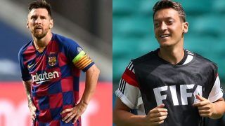 No Lionel Messi in Mesut Ozil's Dream XI, Includes Just One Teammate From Arsenal