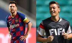 No Lionel Messi in Mesut Ozil's Dream XI, Includes Just One Teammate From Arsenal