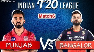 Dream11 IPL 2020 LIVE SCORE And Updates KXIP vs RCB