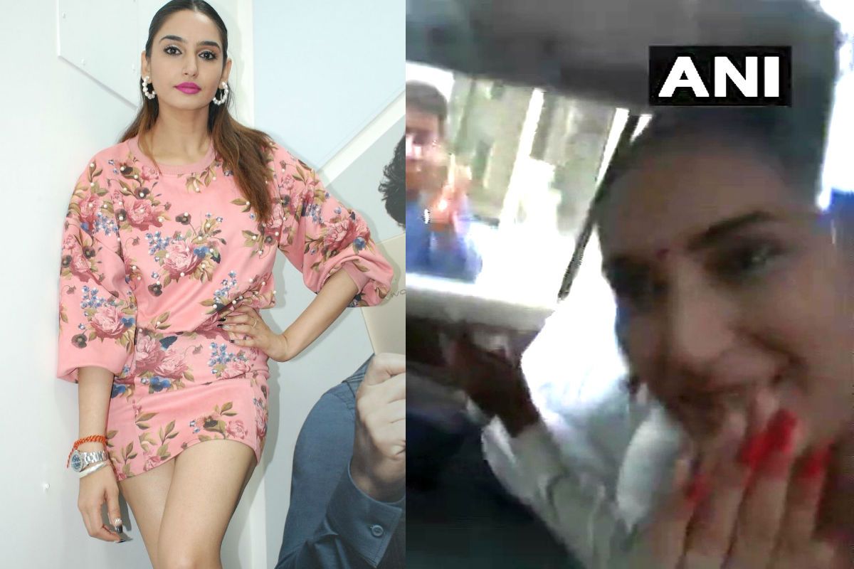 Sandalwood Drugs Racket Kannada Actor Ragini Dwivedi Gets Detained By Ccb Smiles And Waves To Cameras India Com