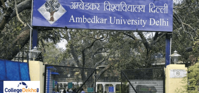 Ambedkar University Delhi Releases First Cut-off for UG Courses, 99% Cut Off for Psychology
