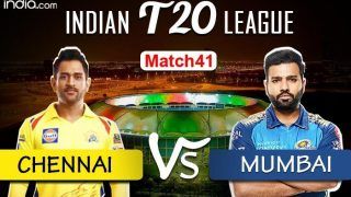 LIVE | IPL 2020, Match 41: Struggling For Survival, Chennai Face Fierce Rivals Mumbai in Sharjah