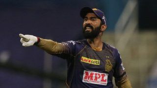 IPL 2021: Dinesh Karthik Confident of Kolkata Knight Riders Qualification For Play-offs in T20 League