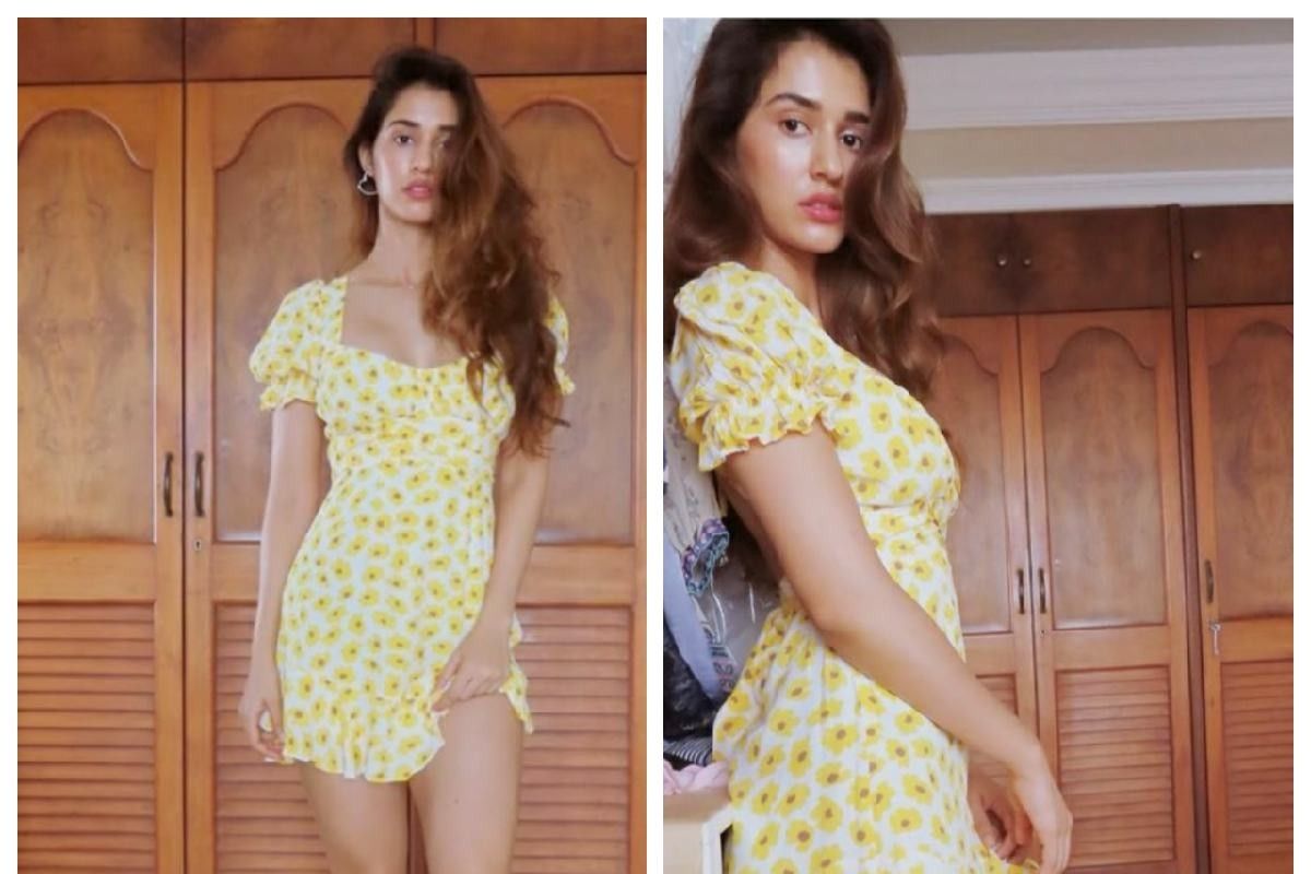 guess yellow floral dress