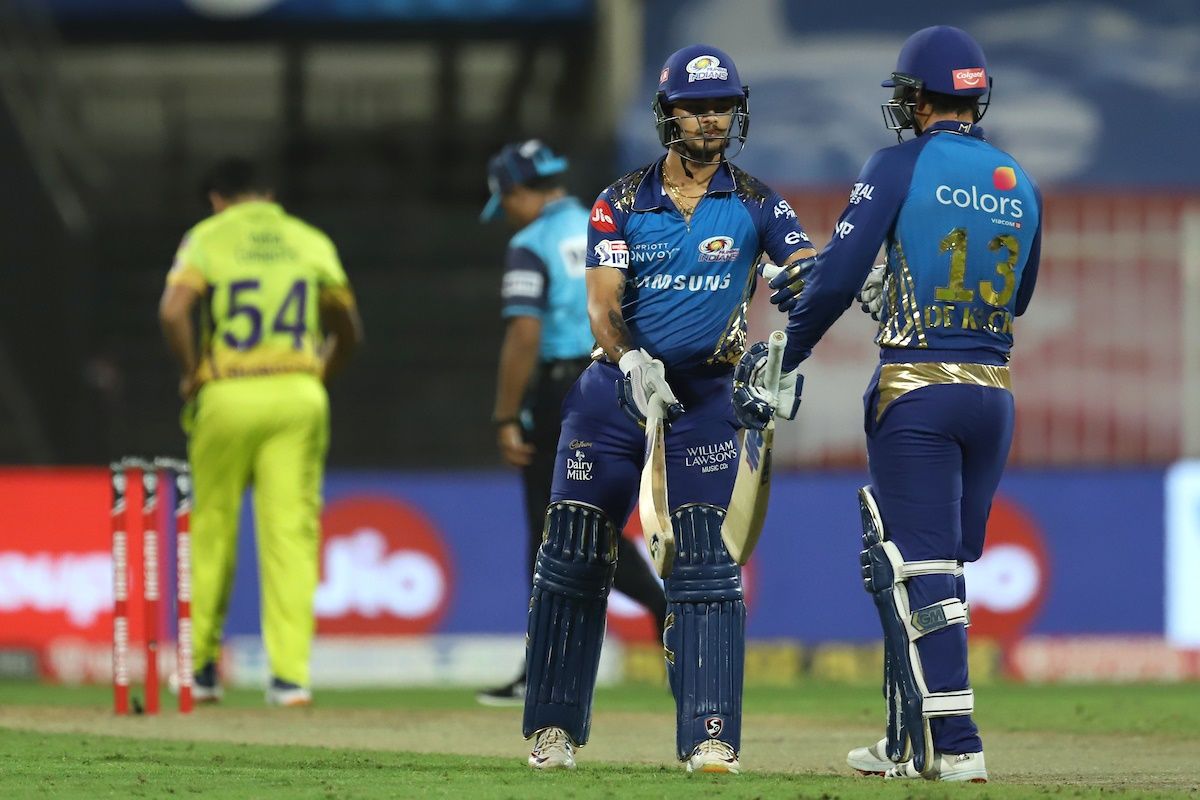 CSK vs MI 2020, IPL Today Match Report: Ishan Kishan Stars ...