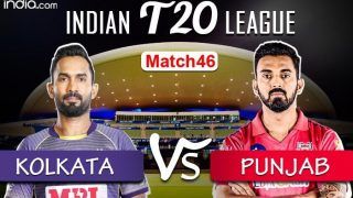LIVE | IPL 2020, Match 46: Confident Punjab Aim to Sustain Momentum vs Rejuvenated Kolkata