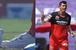 'F**k it, Bowl Fast' Navdeep Saini Makes Statement With Bold Message on His Shoes