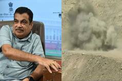 नितिन गडकरी ने एशिया की सबसे लंबी सुरंगों में से एक जोजिला टनल निर्माण के लिए 'ब्‍लास्टिंग' से शुभारंभ किया