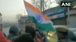 Video: श्रीनगर के लाल चौक पर भाजपा कार्यकर्ताओं ने की तिरंगा फहराने की कोशिश, फिर...