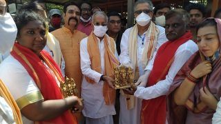 4 Feet Tall 'Grand Bell' Weighing 613 Kg For Ram Mandir Arrives in Ayodhya From Rameswaram