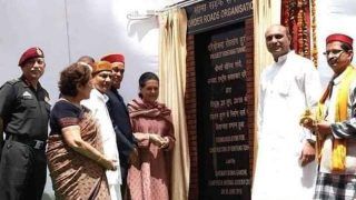 Foundation Stone Laid by Sonia Gandhi Goes 'Missing' From Atal Tunnel, Congress Threatens Protest