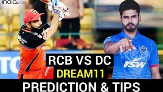 RCB vs DC Dream11 Team Prediction IPL 2020: इन खिलाड़ियों को मिल सकती है प्लेइंग इलेवन में जगह, देखें पूरी लिस्ट