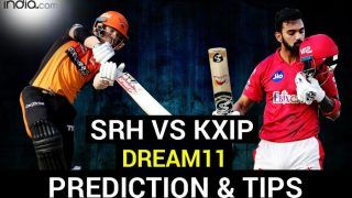 SRH vs KXIP Dream11 Team Prediction IPL 2020: इस प्लेइंग XI के साथ उतर सकती हैं हैदराबाद-पंजाब की टीमें