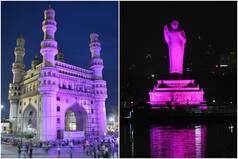 Hyderabad Kicks Off Breast Cancer Awareness Month, Illuminates Buildings Including Charminar in Pink