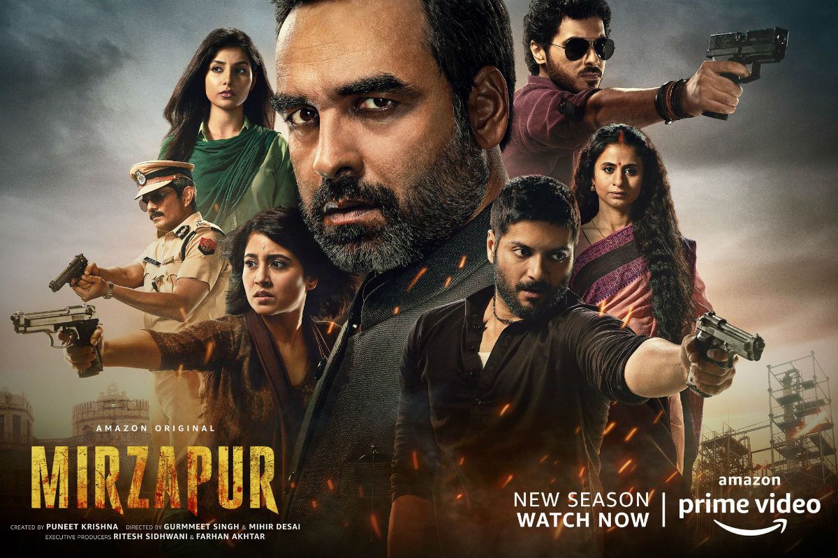 Mirzapur Season 2 Now Available in Tamil And Telugu on Amazon Prime