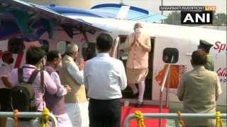PM Flags Off Seaplane Service Between Statue of Unity & Sabarmati Riverfront, Takes Maiden Flight