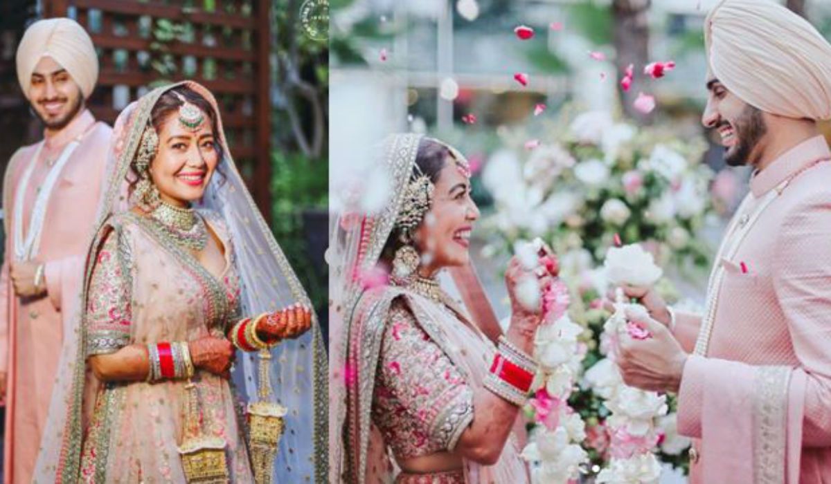 Neha Kakkar-Rohanpreet Singh's Official Wedding Pictures Are Out, Sabyasachi Couple Will Remind You of Virushka- Check Pictures | India.com