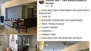 'Muslims & Pets Not Allowed': To Let Ad For Mumbai Flat Triggers Outrage on Social Media