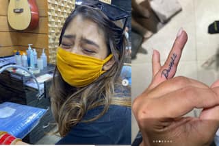 Newly Married Niti Taylor Gets Husband Parikshit's Name Tattooed on Her Ring Finger, Says 'Very Long Name'