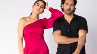 Coolie No 1: Sara Ali Khan Promotes Film With Her 'Hero No 1' Varun Dhawan, Duo Looks Stunning