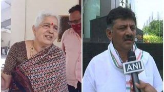 छापेमारी पर डीके शिवकुमार की मां का बयान- 'CBI, ED, Income Tax वाले मेरे बेटे से करते हैं प्यार इसलिए...'