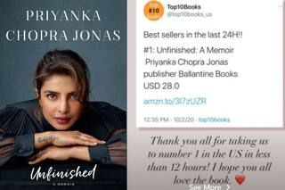 Priyanka Chopra Jonas' Unfinished is Already a Best Seller in The US, Actor Makes a Happy Post