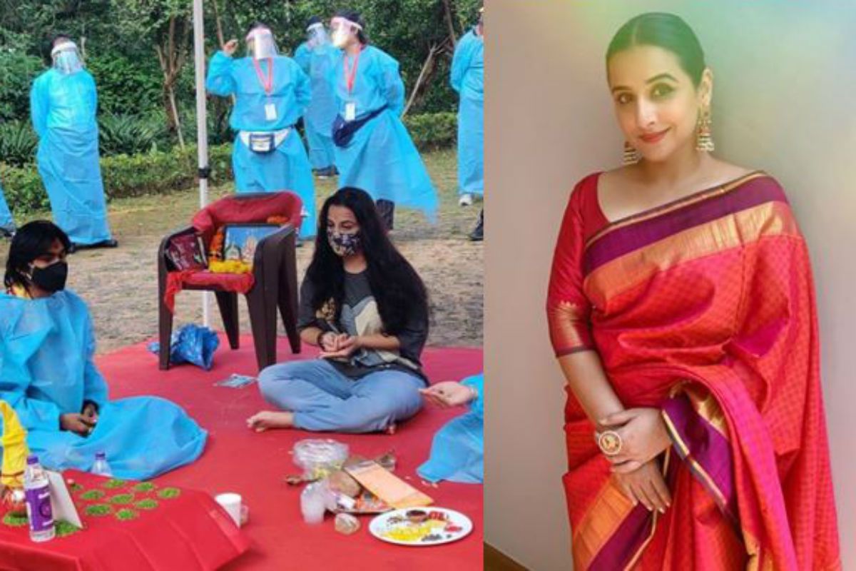 Vidya Balan Resumes Shoot For Sherni in Madhya Pradesh – Check PICS From  Sets | India.com