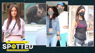 Spotted! Aamir Khan, SRK, Nushrat Bharucha Papped in And Around Mumbai