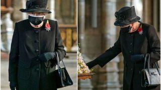 Queen Elizabeth II Spotted Wearing a Mask For The First Time in Public Since Covid-19 Outbreak