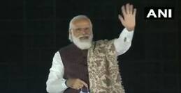 भाजपा मुख्यालय पहुंचे पीएम नरेंद्र मोदी, अमित शाह और जेपी नड्डा, जश्न में डूबे कार्यकर्ता