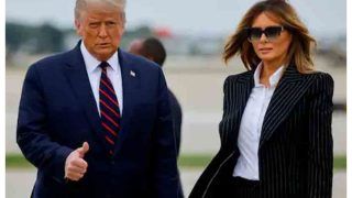 Melania Trump Walks Arm-in-Arm With Serviceman Amid Divorce Rumors