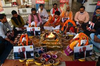 US Elections 2020: Hindu Sena Offers Special Prayers at Temple Wishing Donald Trump's Victory