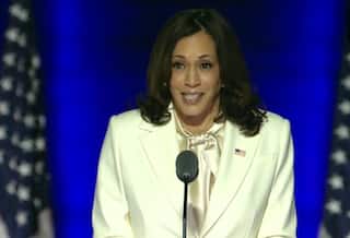US Vice President-elect Kamala Harris Thanks Mother, Supporters in Victory Speech