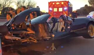 17-Year-Old YouTuber Crashes His Billionaire Dad's $3.4 Million Sports Car, Says 'S**t Happens'